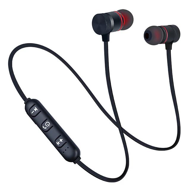 Sports Neckband Magnetic Wireless Bluetooth Earphones Headphones & Audio Black - DailySale
