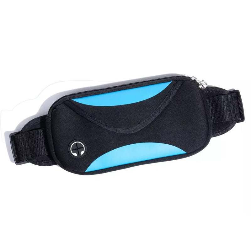 Sports Pouch Running Belt Fanny Pack Water Resistance with Adjustable Strap Sports & Outdoors Blue - DailySale