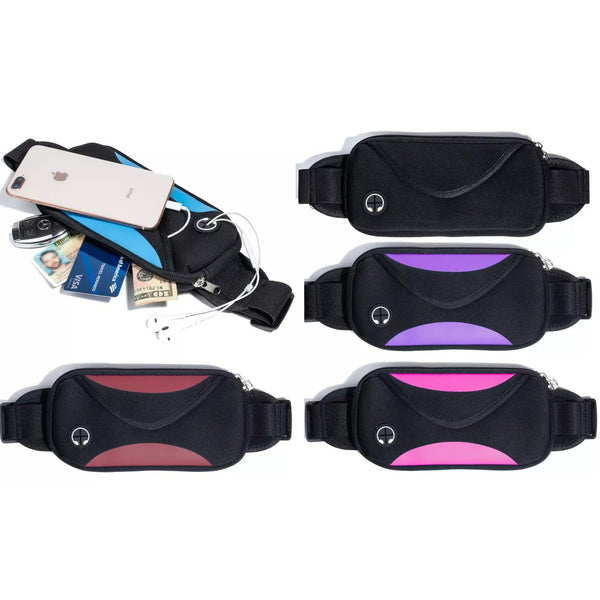 Sports Pouch Running Belt Fanny Pack Water Resistance with Adjustable Strap Sports & Outdoors - DailySale