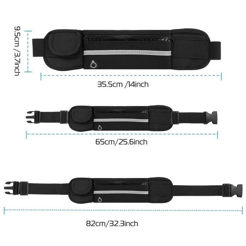 Sports Waist Bag Running Belt Pack Sports & Outdoors - DailySale