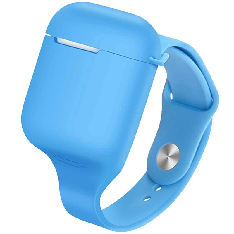 Sports Wristband Protective Case Cover For Airpods Headphones Blue - DailySale