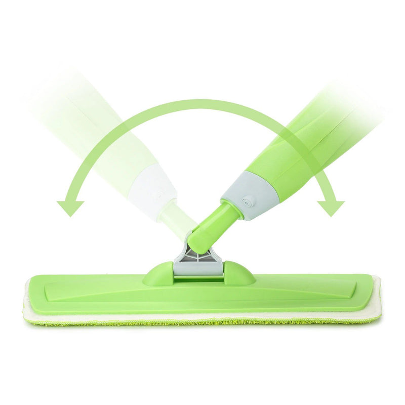 Spray Mop 360° Rotating Head Floor Cleaner 600Ml Bottle Fiber Sweeper Flat Mop Household Appliances - DailySale