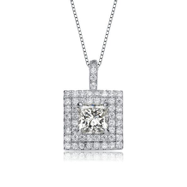 Square Pendant Necklace Necklaces - DailySale