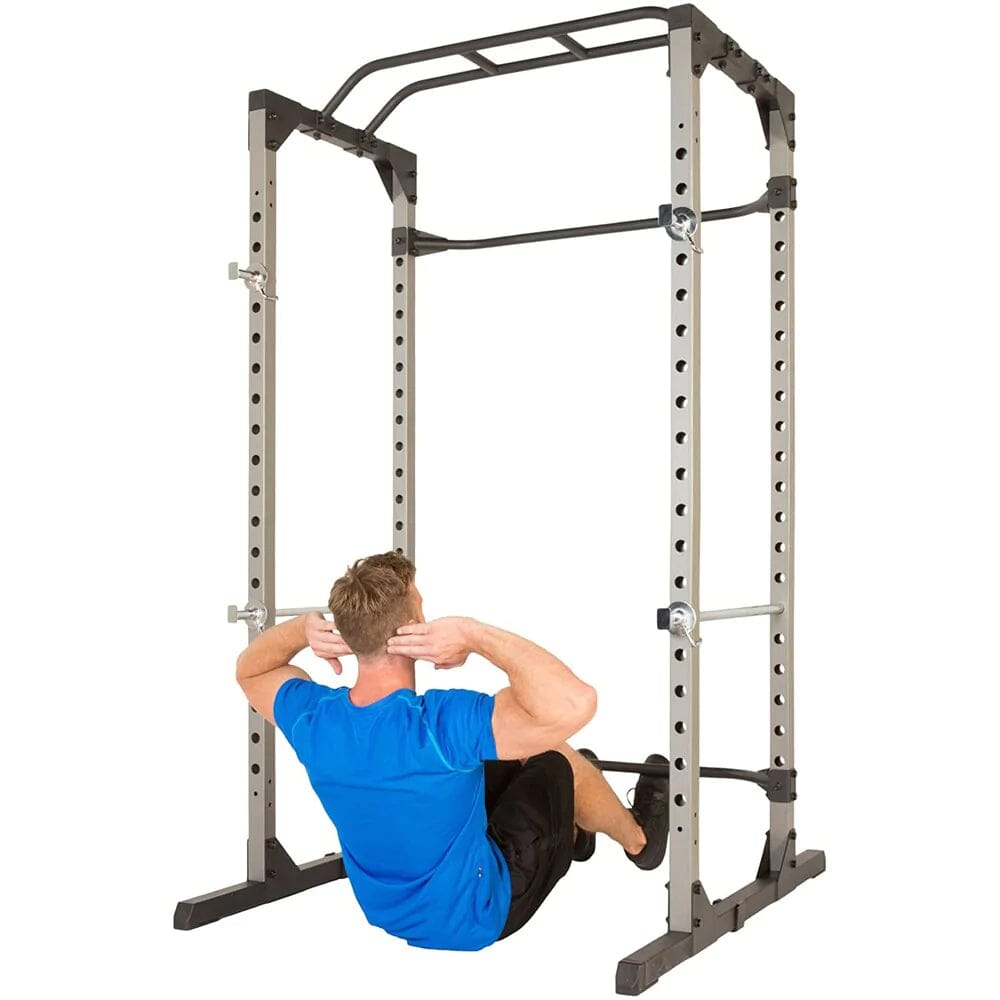 Squat Rack Strength Training Power Cage Fitness - DailySale