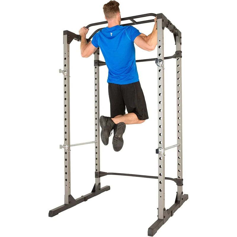 Squat Rack Strength Training Power Cage Fitness - DailySale