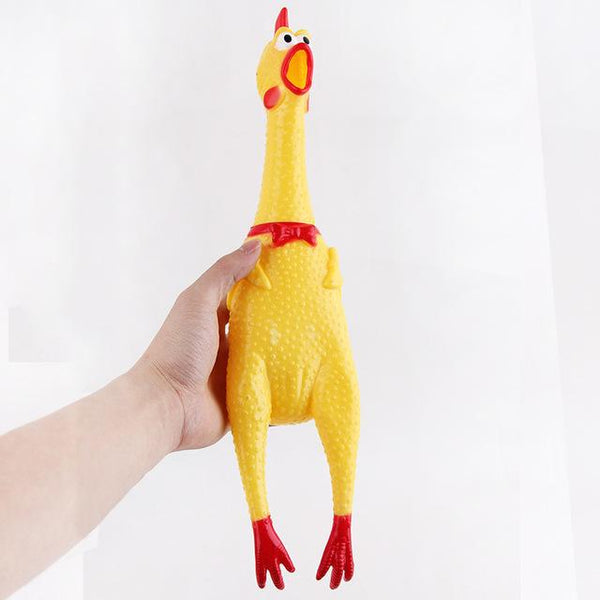 Squeaking Chicken Toy for Kids & Pets Toys & Games - DailySale