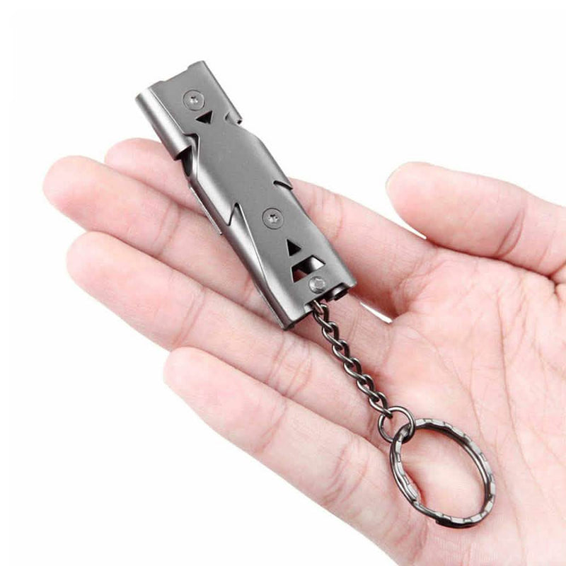 Stainless Emergency Outdoor Survival Whistle Sports & Outdoors - DailySale