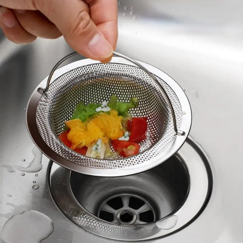 Stainless Steel Bathtub Hair Catcher Kitchen Tools & Gadgets - DailySale