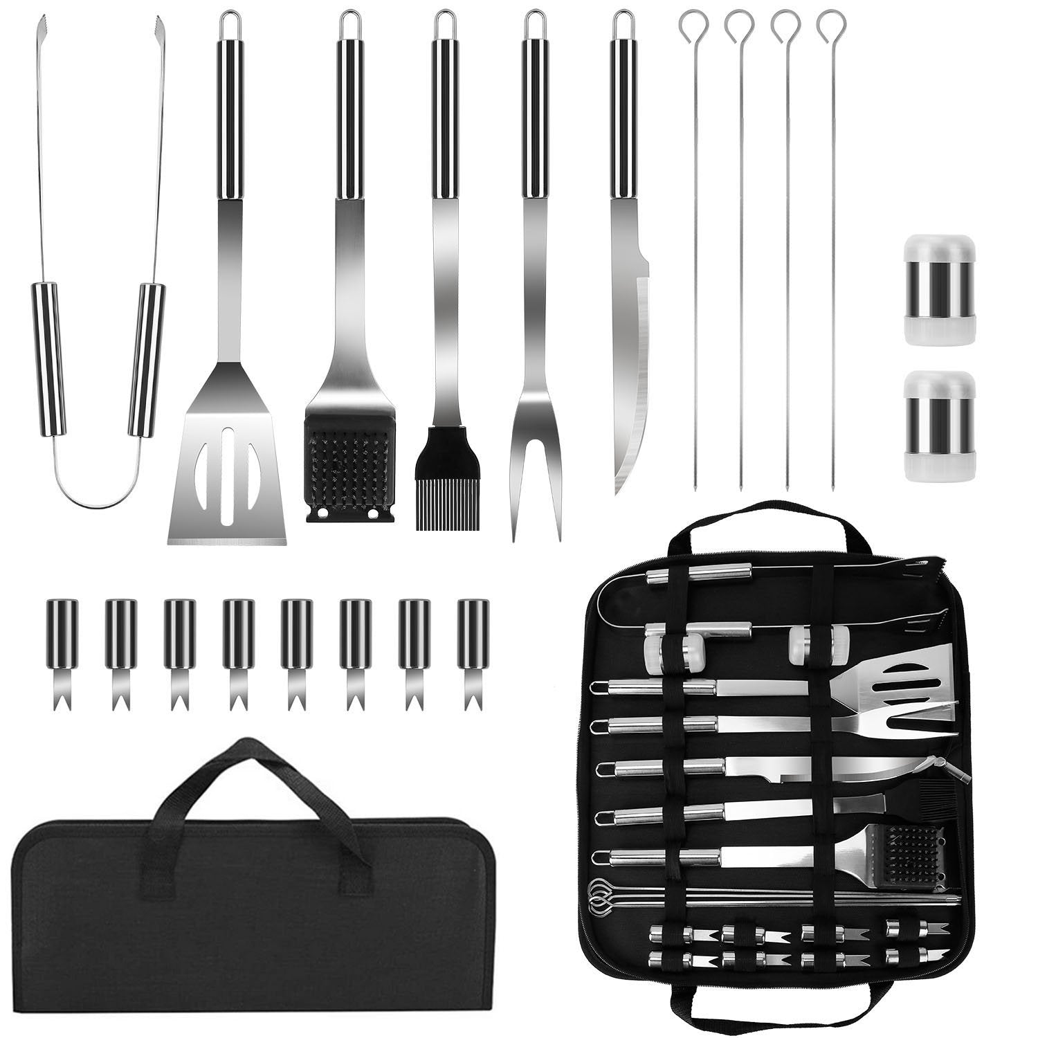 Stainless Steel BBQ Grill Tool Kit Kitchen & Dining - DailySale