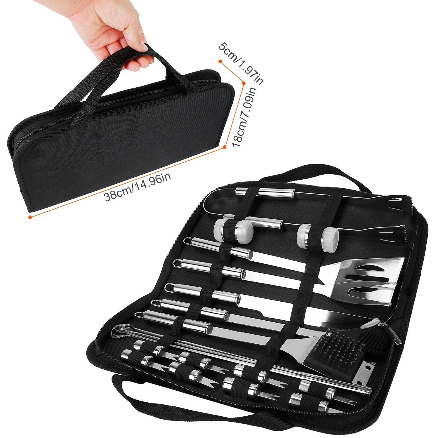 Stainless Steel BBQ Grill Tool Kit Kitchen & Dining - DailySale