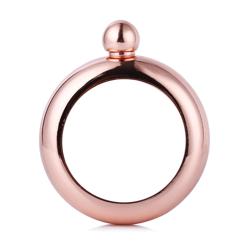 Stainless Steel Bracelet Flask Kitchen & Dining Rose Gold - DailySale
