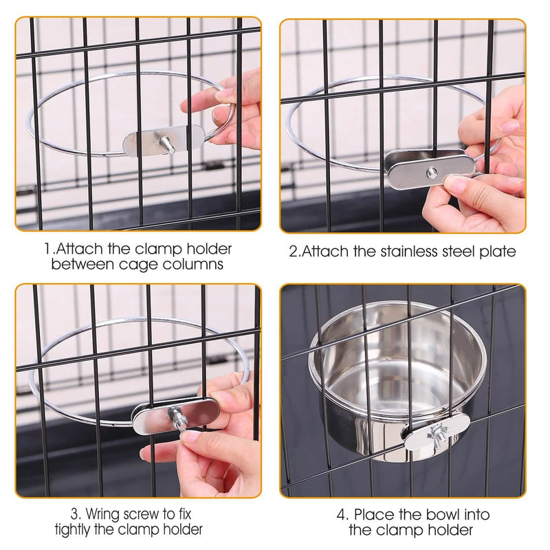 Stainless Steel Dog Pet Bowl Pet Supplies - DailySale