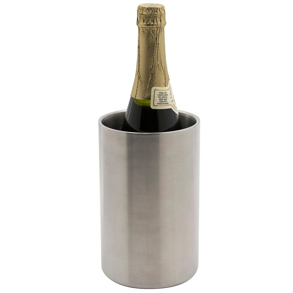 Stainless Steel Double Walled Insulation Wine Chiller Kitchen Essentials - DailySale