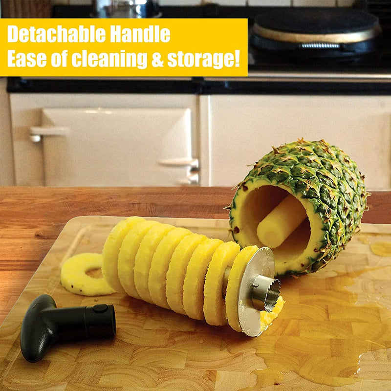 Stainless Steel Fruit Pineapple Peeler Cutter Kitchen Tools & Gadgets - DailySale