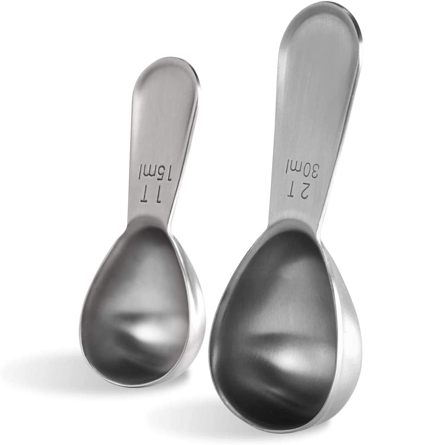 Stainless Steel Measuring Coffee Scoop Kitchen & Dining 2 Tbsp/1 Tbsp - DailySale