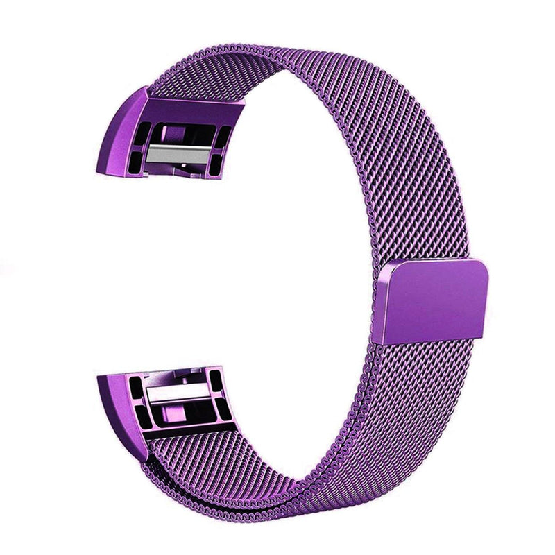 Stainless Steel Mesh Milanese Loop Band for Fitbit Charge 2