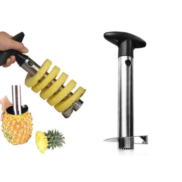Stainless Steel Pineapple Corer and Slicer Kitchen Essentials - DailySale