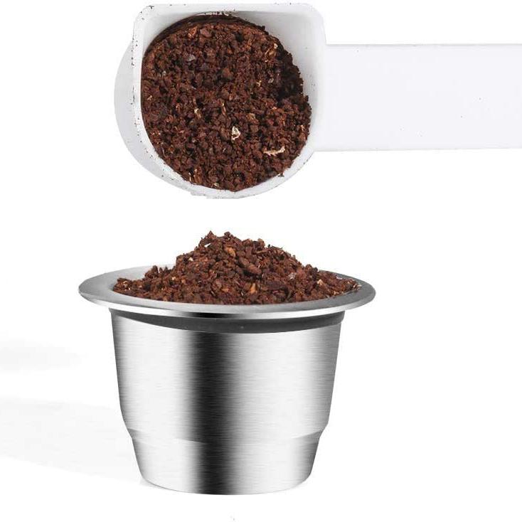 Stainless Steel Refillable Coffee Espresso Capsules Kitchen & Dining - DailySale