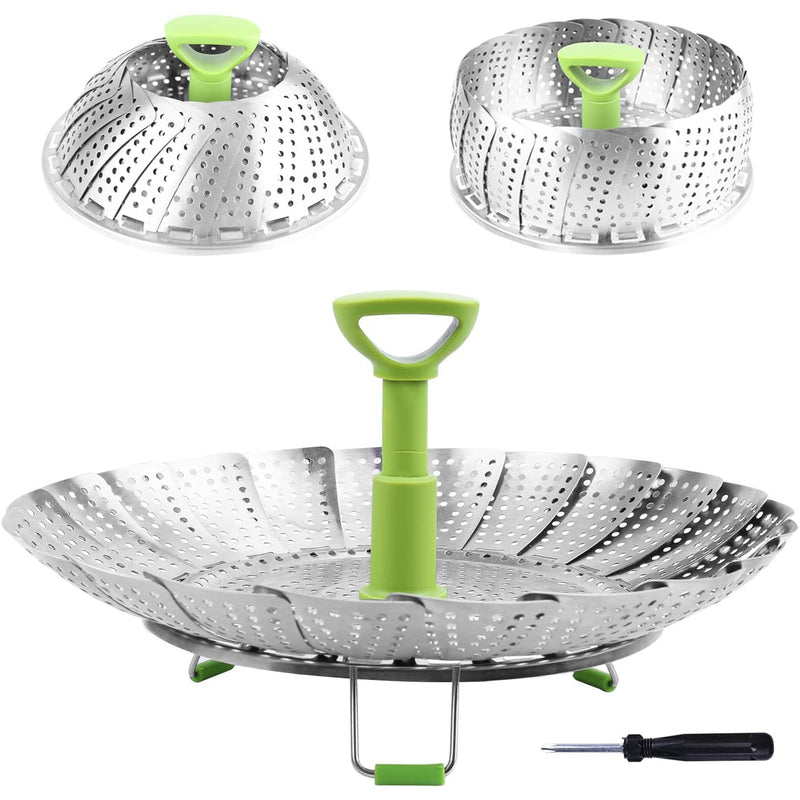 Stainless Steel Vegetable Steamer Basket Kitchen Tools & Gadgets - DailySale