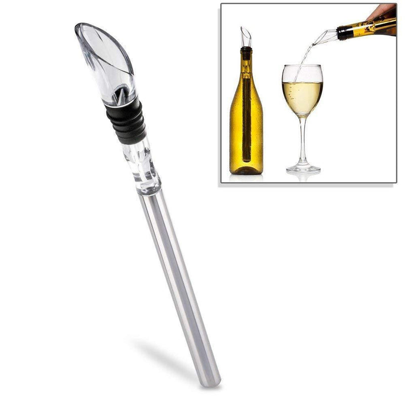 Stainless Steel Wine Chill Stick and Pourer Kitchen & Dining - DailySale