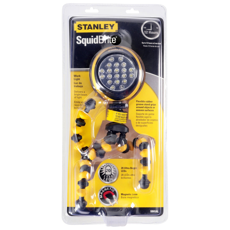 STANLEY SquidBrite Alkaline LED Work Light Lighting & Decor - DailySale