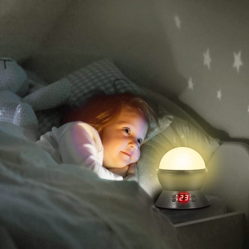 Star Moon LED Projector Lamp Kids Night Light Indoor Lighting - DailySale