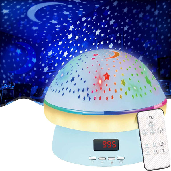 Star Projector Night Light for Kids Indoor Lighting Blue - DailySale