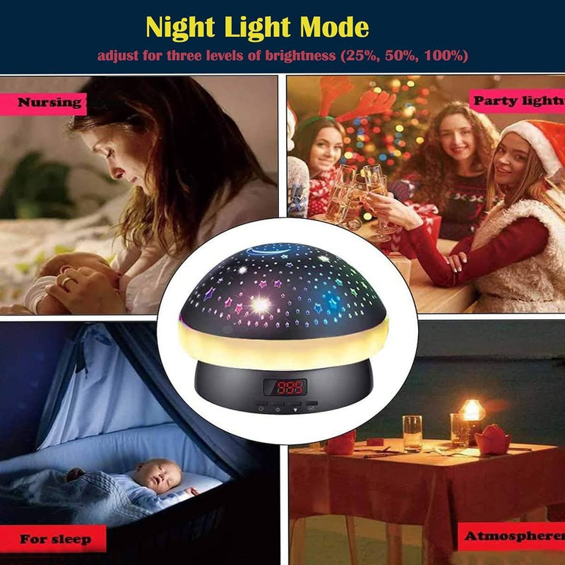Star Projector Night Light for Kids Indoor Lighting - DailySale