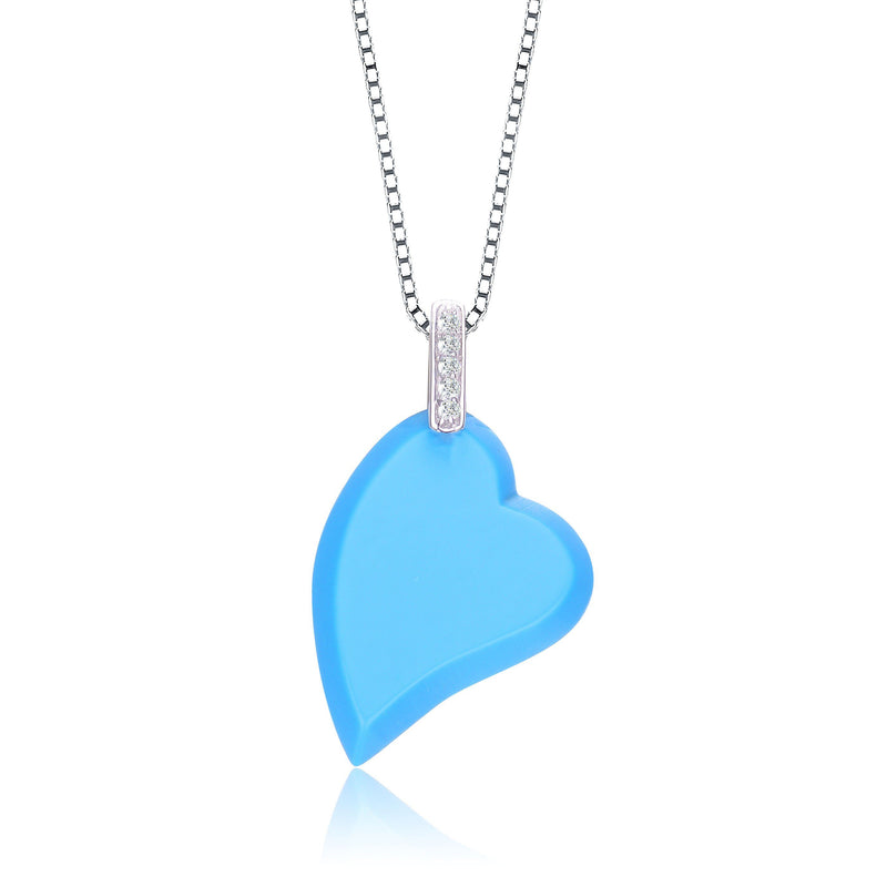 Sterling Silver Heart Necklace Necklaces - DailySale