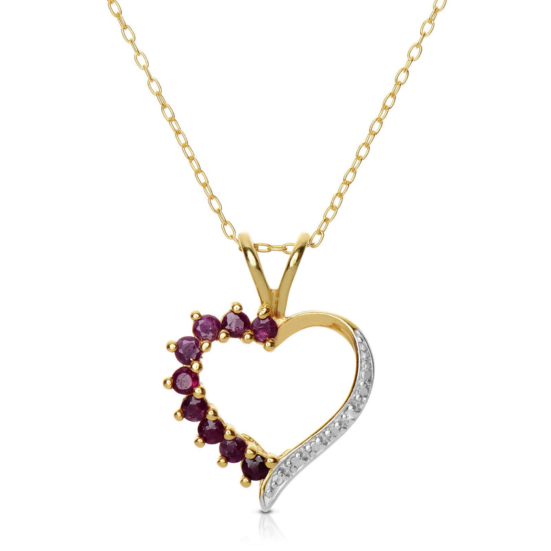 Sterling Silver Heart Necklace Necklaces - DailySale