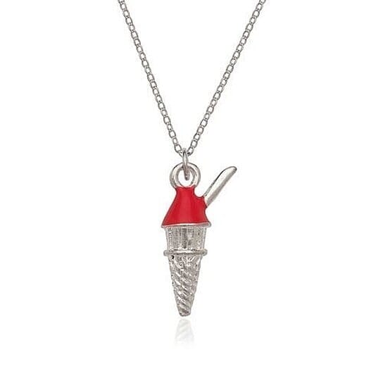 Sterling Silver Ice Cream Charm and Chain Necklaces - DailySale