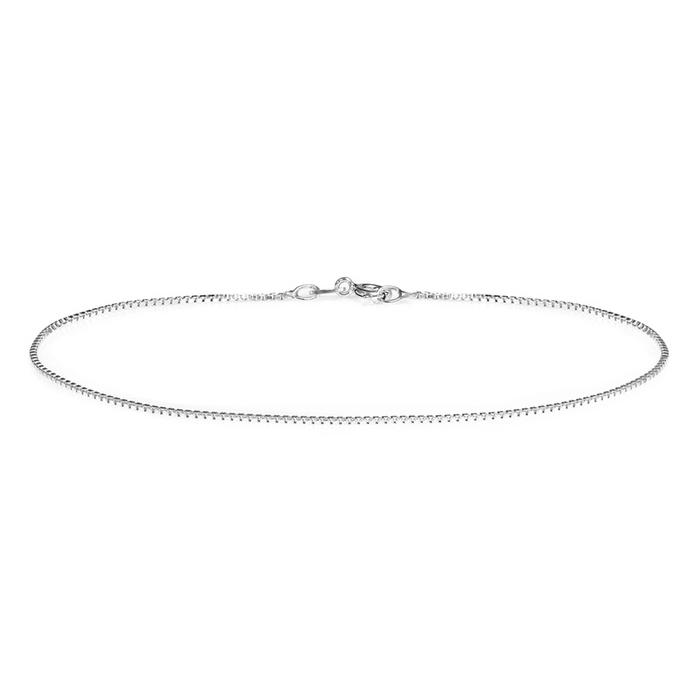 Sterling Silver Italian Made Anklets Bracelets Box - DailySale