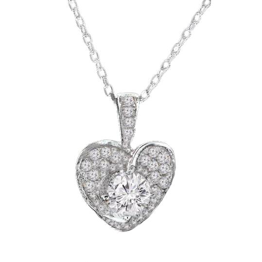 Sterling Silver Love Heart Necklaces