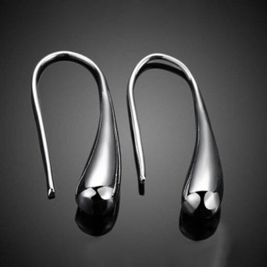 Sterling Silver Plated Waterdrop Hook Earrings Earrings - DailySale