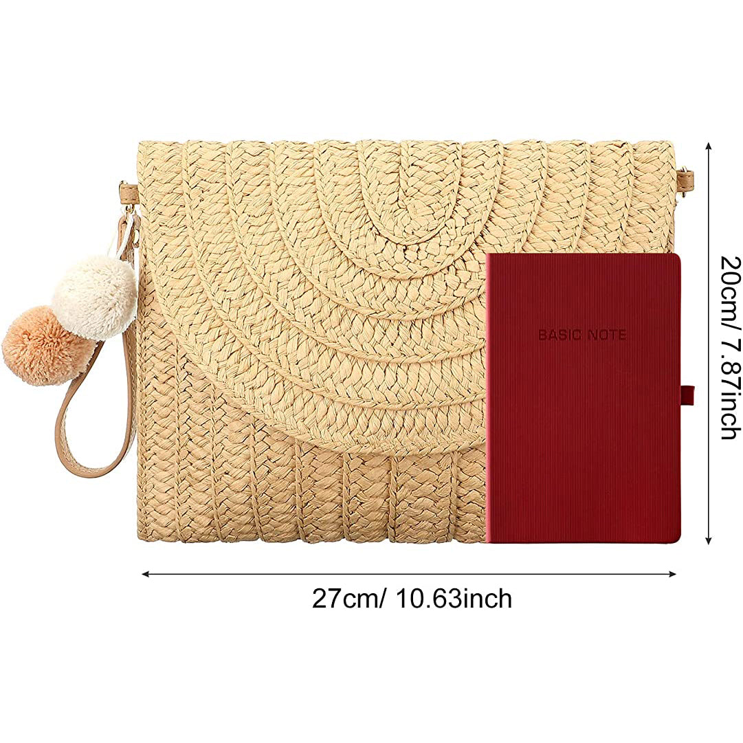 Straw Handmade Shoulder Bag Bags & Travel - DailySale