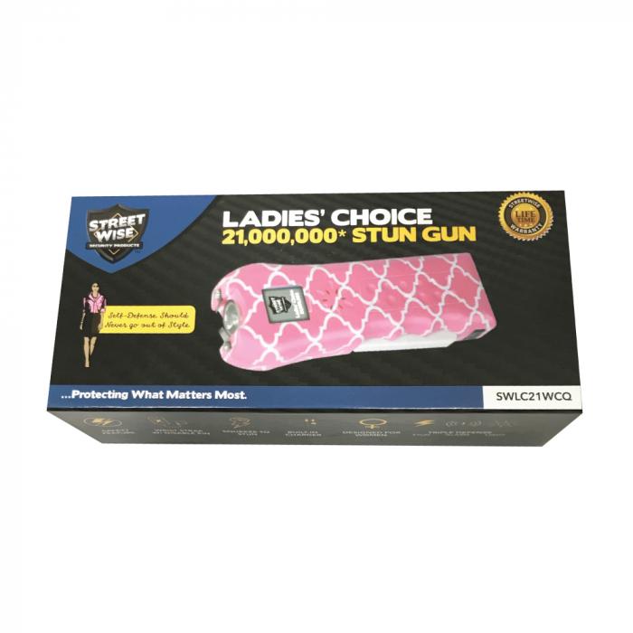 Streetwise Ladies' Choice 21,000,000 Stun Gun Flashlight