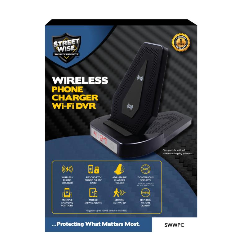 Streetwise Wireless Phone Charger Wi-Fi DVR Mobile Accessories - DailySale