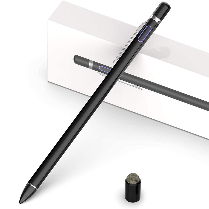 Stylus Pen for Touch Screens, Digital Pencil Active Pens Fine Point Stylist Mobile Accessories Black - DailySale