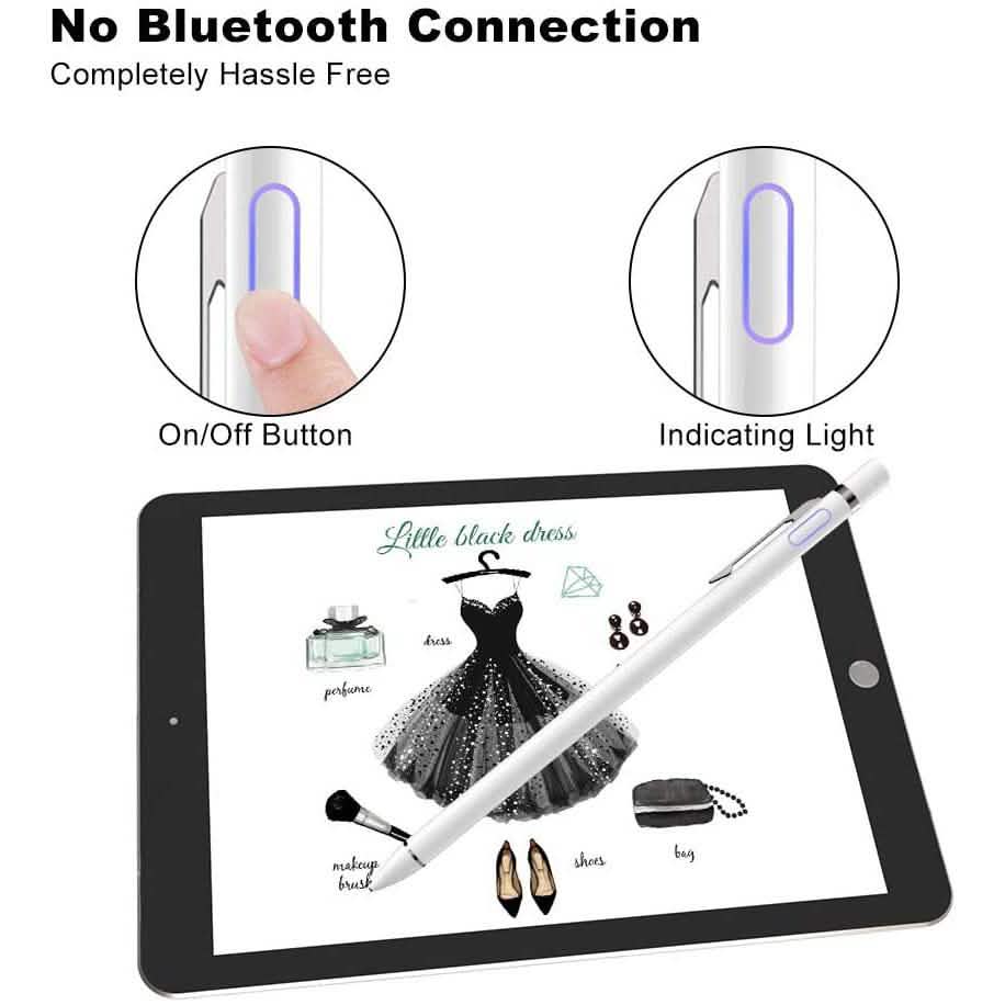 Stylus Pen for Touch Screens, Digital Pencil Active Pens Fine Point Stylist Mobile Accessories - DailySale