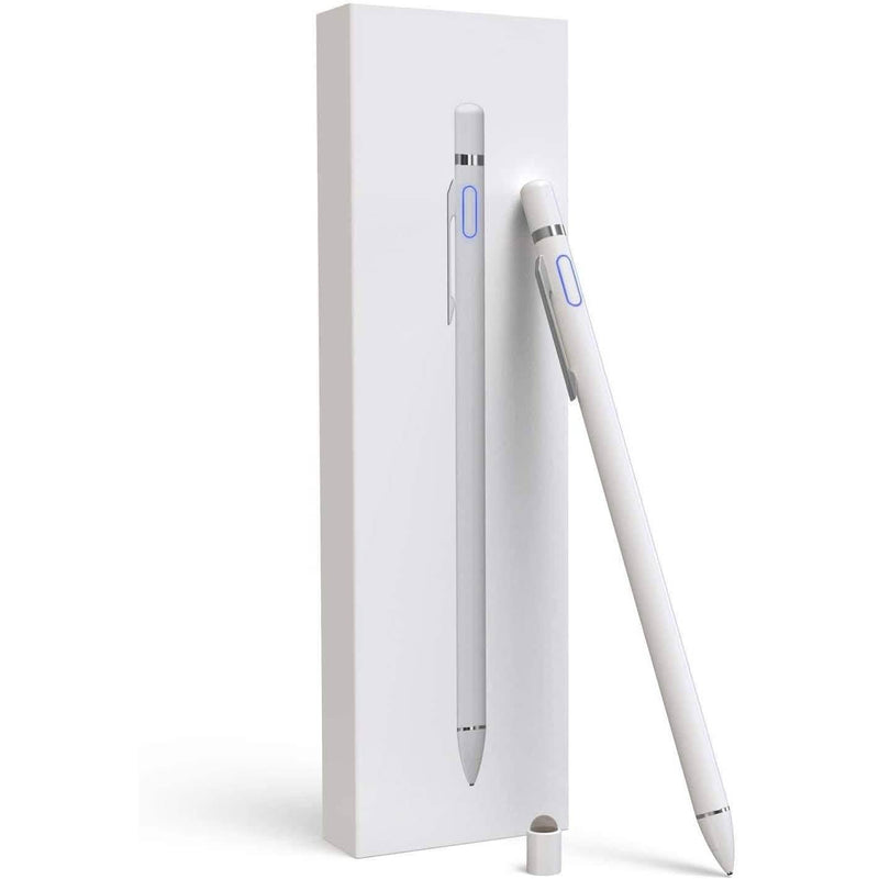 Stylus Pen for Touch Screens, Digital Pencil Active Pens Fine Point Stylist Mobile Accessories White - DailySale