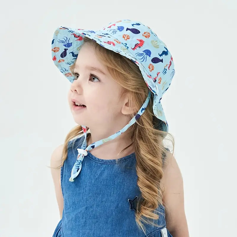 Summer Baby Anti UV Bucket Cap Sports & Outdoors - DailySale