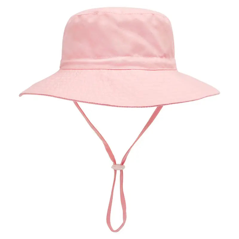 Summer Baby Anti UV Bucket Cap Sports & Outdoors Light Pink 6-36 Months Baby - DailySale