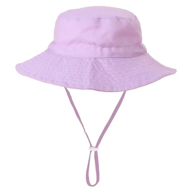 Summer Baby Anti UV Bucket Cap Sports & Outdoors Purple 6-36 Months Baby - DailySale