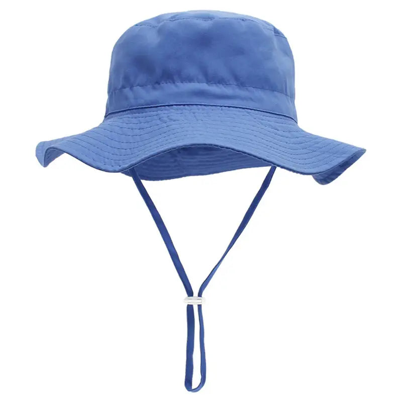 Summer Baby Anti UV Bucket Cap Sports & Outdoors Royal Blue 6-36 Months Baby - DailySale