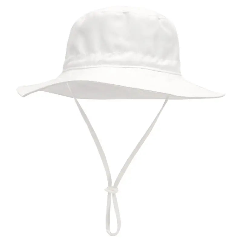 Summer Baby Anti UV Bucket Cap Sports & Outdoors White 6-36 Months Baby - DailySale