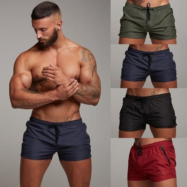 Summer Shorts Pants Men Quick Dry Swimming Shorts Swim Trunks Men's Clothing - DailySale