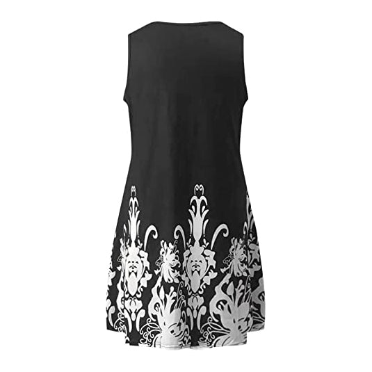Summer Spring Floral Tunic Dress Women's Dresses - DailySale