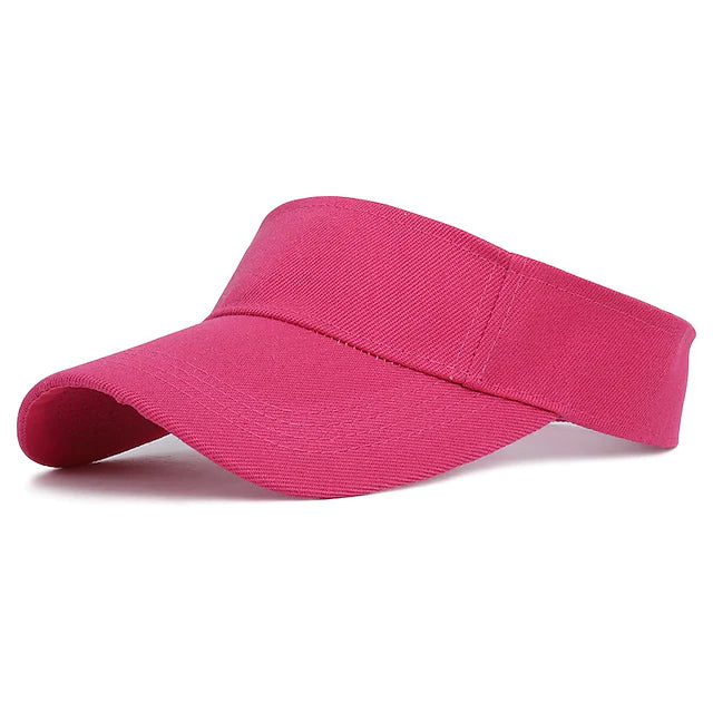 Summer Sun Protection Adjustable Sun Hat Men's Shoes & Accessories Dark Pink - DailySale
