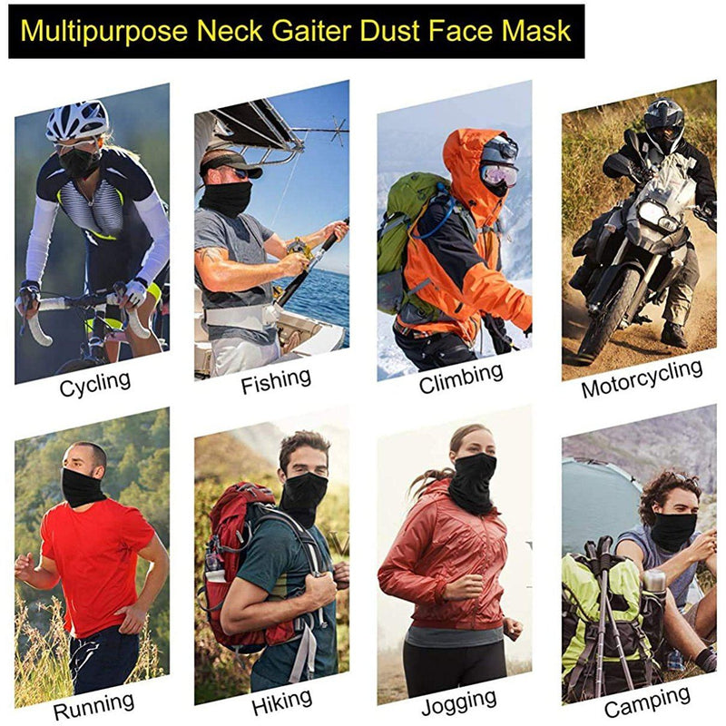 Sun Protection Cool Lightweight Neck Gaiter Face Scarf Sports & Outdoors - DailySale