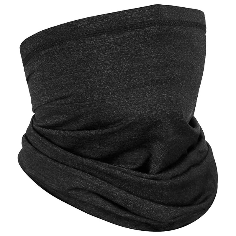 Sun Protection Cool Lightweight Neck Gaiter Face Scarf Sports & Outdoors Dark Gray - DailySale